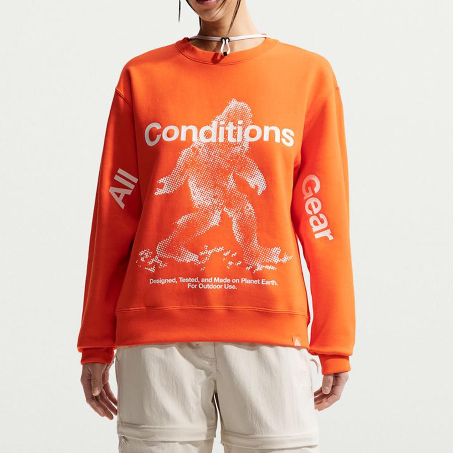 NIKE NIKE ACG Tuff Fleece Therma-FIT Pullover Crewneck Sweat