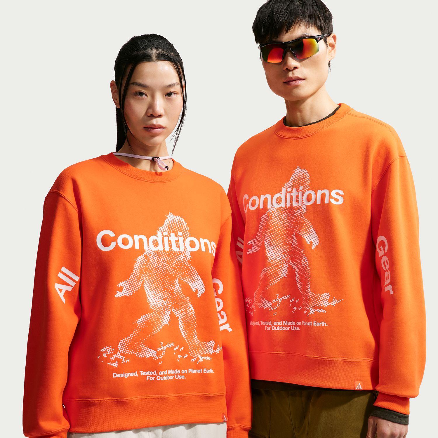 NIKE NIKE ACG Tuff Fleece Therma-FIT Pullover Crewneck Sweat