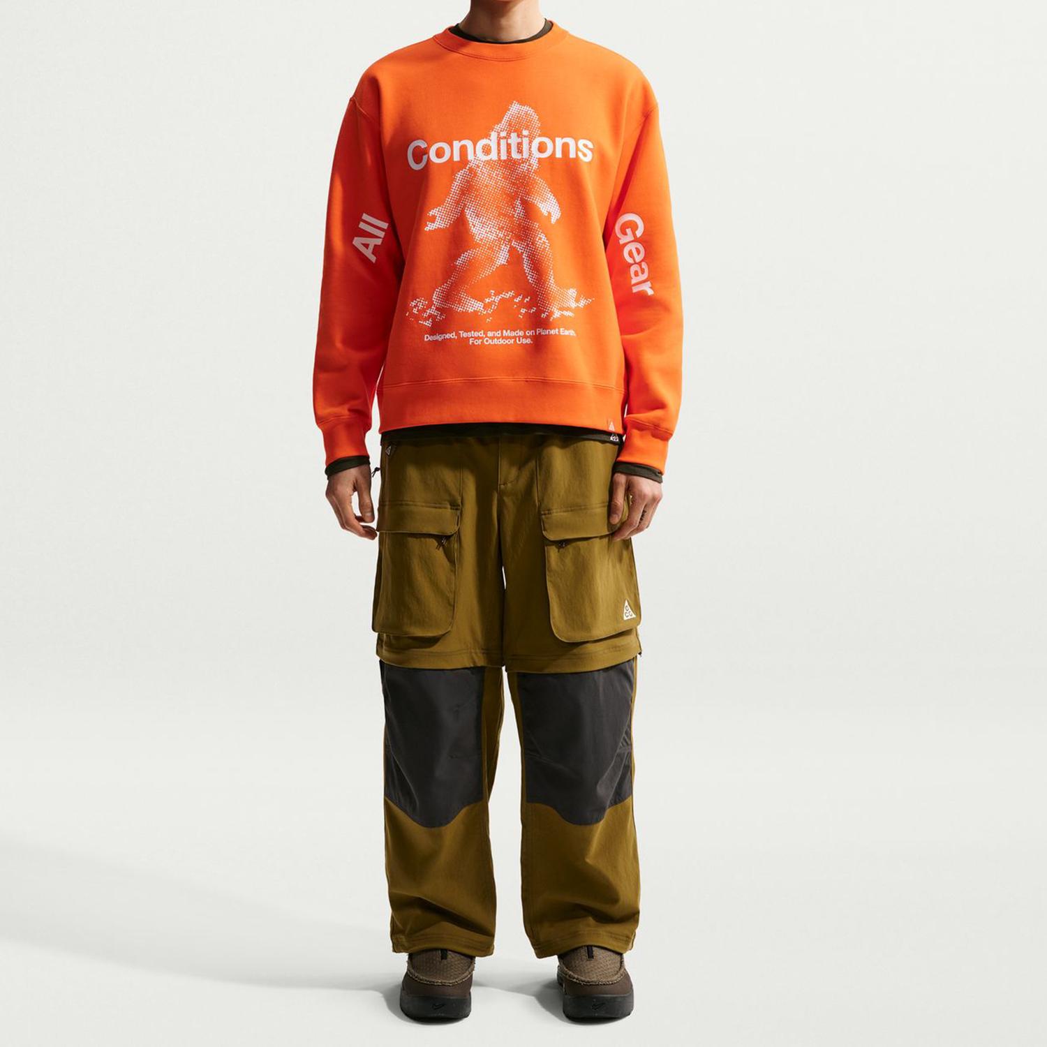 NIKE NIKE ACG Tuff Fleece Therma-FIT Pullover Crewneck Sweat