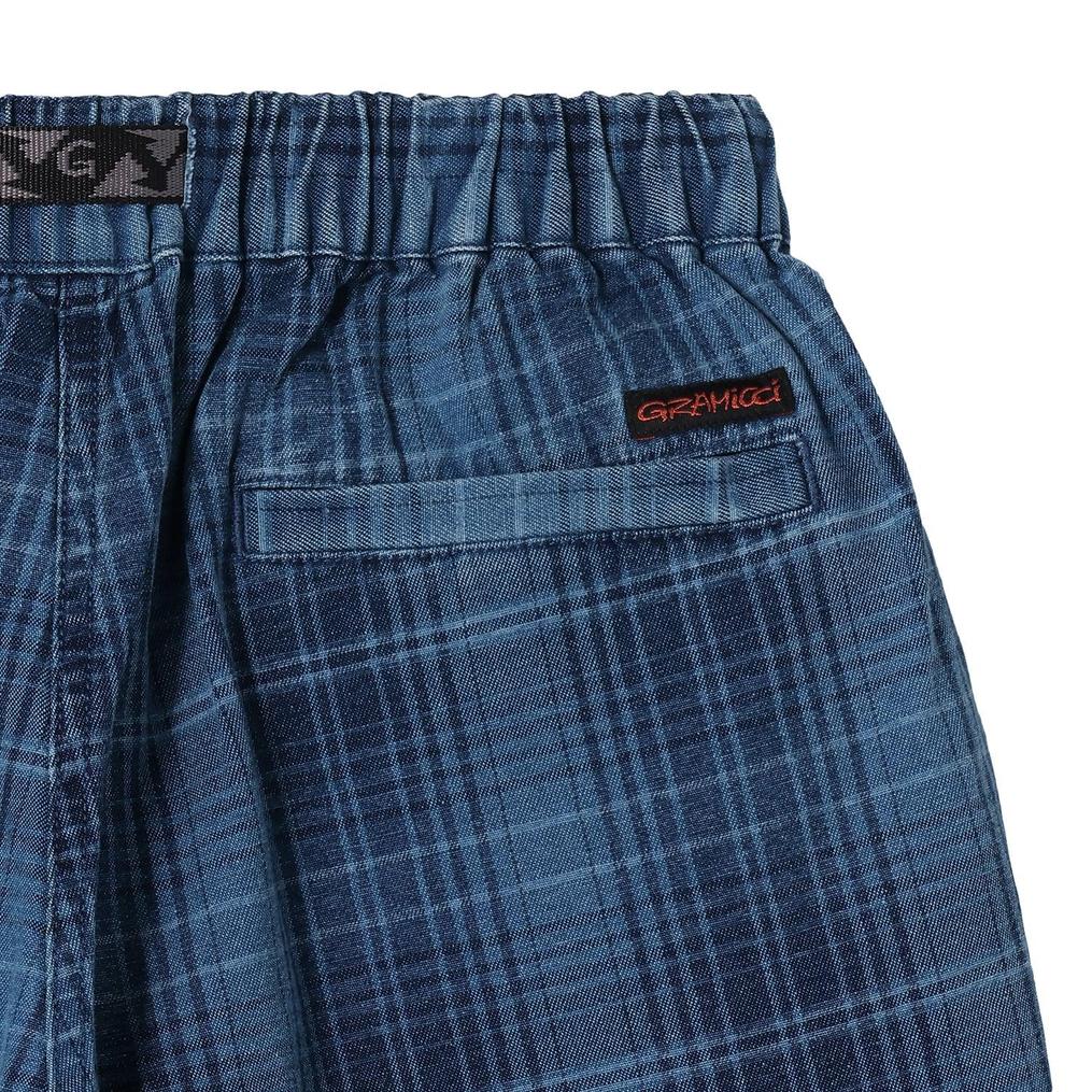  Gramicci Gramicci Lagoon Short Denim Plaid画像9