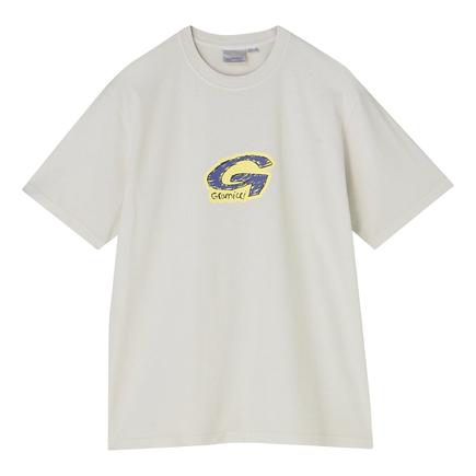 Gramicci G-スクリブル Tシャツピグメントダイ