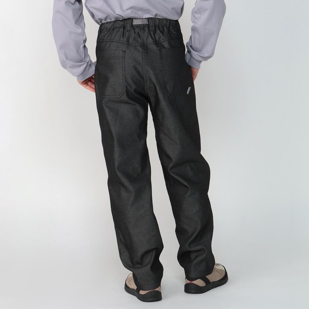 モデル：175cm / 着用サイズ：M Gramicci Gramicci M's Ecopet Denim 5Pocket Pant OSHMAN'S SMU画像3