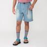 モデル：178㎝ / 着用サイズ：Ｌ Gramicci Gramicci M's Denim Short OSHMAN'S SMU画像1