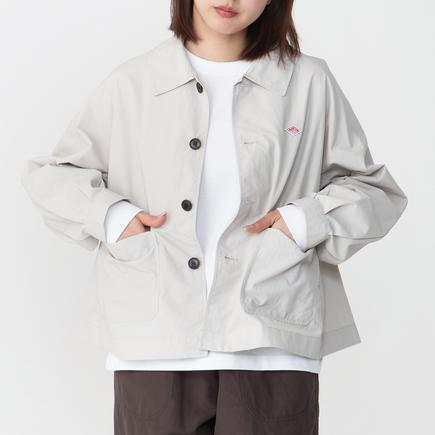 DANTON ウィメンズナイロンオックスドルマンスリーブJKT