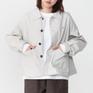 モデル：161cm / 着用サイズ：36 DANTON DANTON W's Nylon OX Dolman Sleeve Jacket画像1