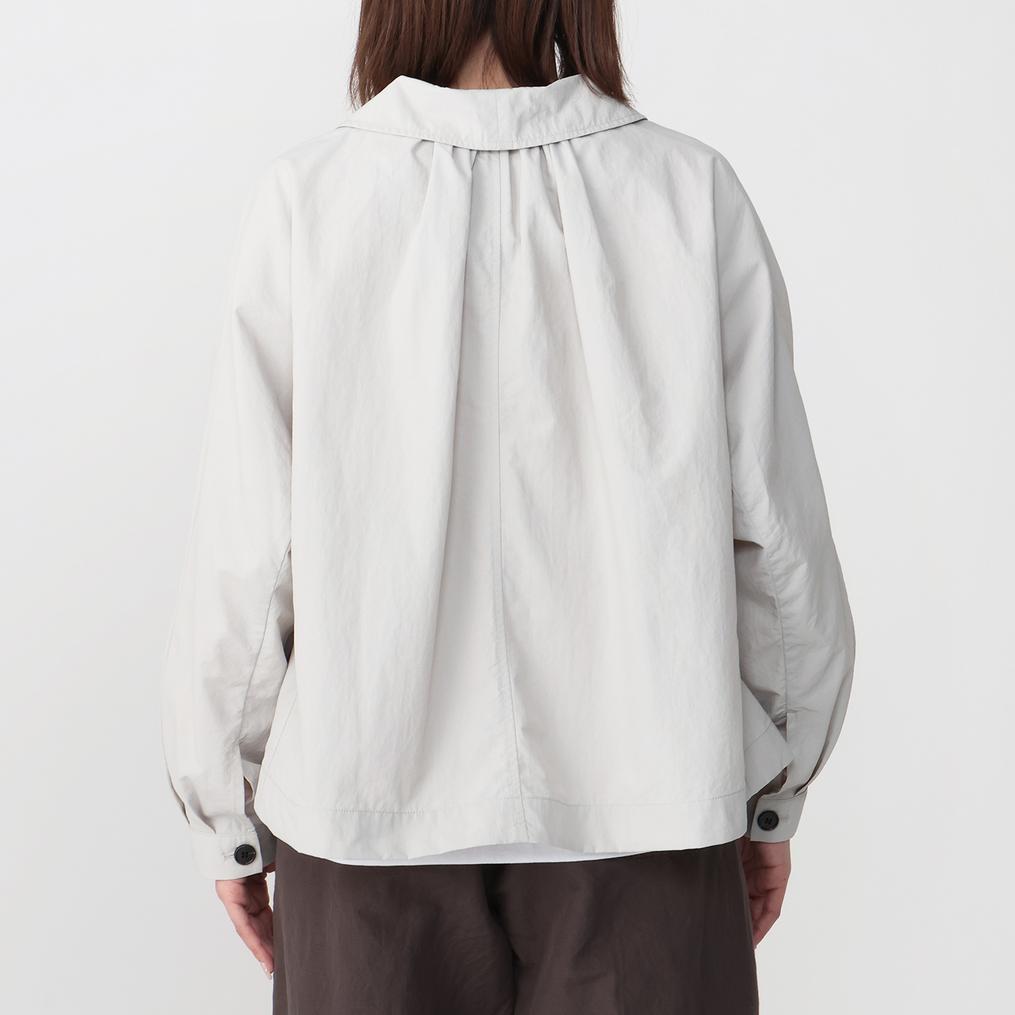 モデル：161cm / 着用サイズ：36 DANTON DANTON W's Nylon OX Dolman Sleeve Jacket画像3
