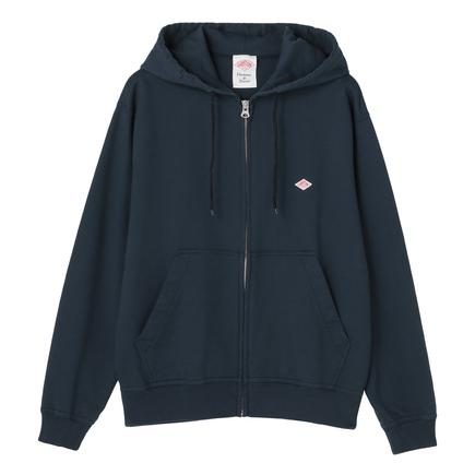 DANTON ウィメンズコットンテリージップフーディー