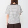 モデル：161㎝ / 着用サイズ：S DANTON DANTON W's Short T-Shirt画像3