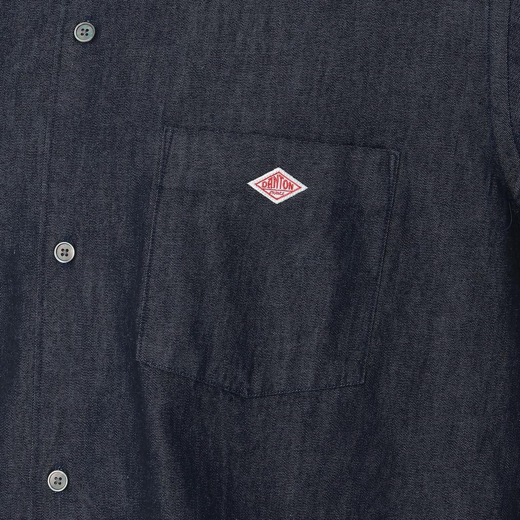  DANTON DANTON W's B.D. Short S/S Shirt画像4