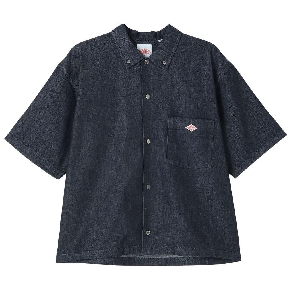  DANTON DANTON W's B.D. Short S/S Shirt画像6