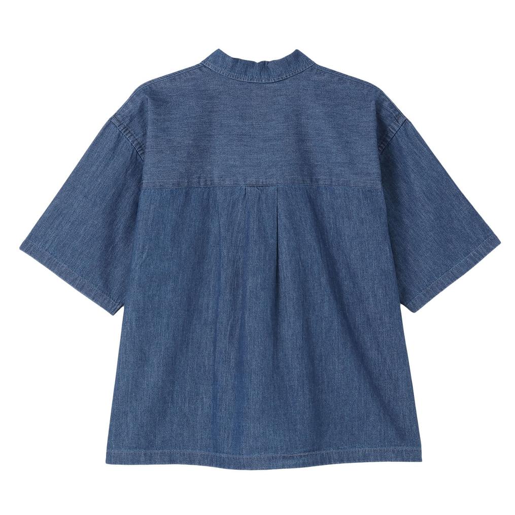  DANTON DANTON W's B.D. Short S/S Shirt画像3