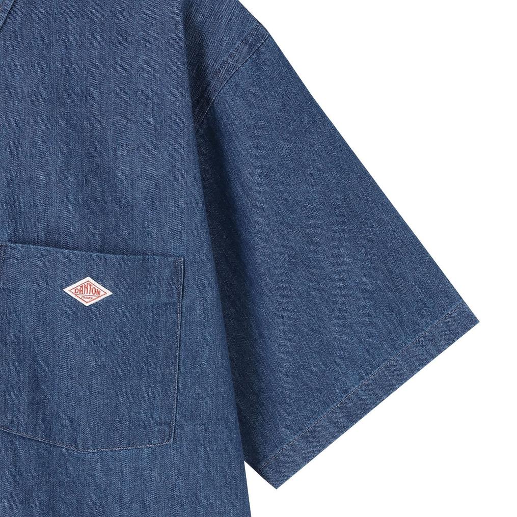  DANTON DANTON W's B.D. Short S/S Shirt画像4