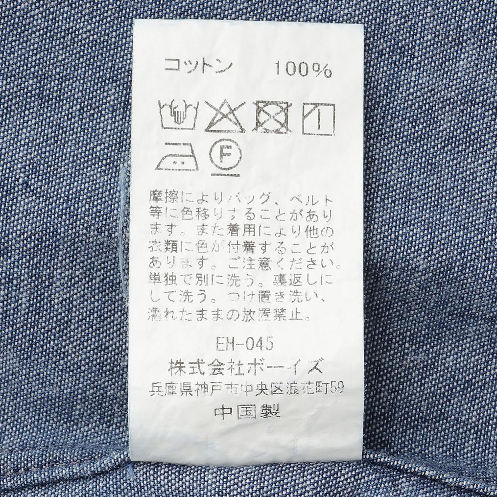  DANTON DANTON W's B.D. Short S/S Shirt画像5