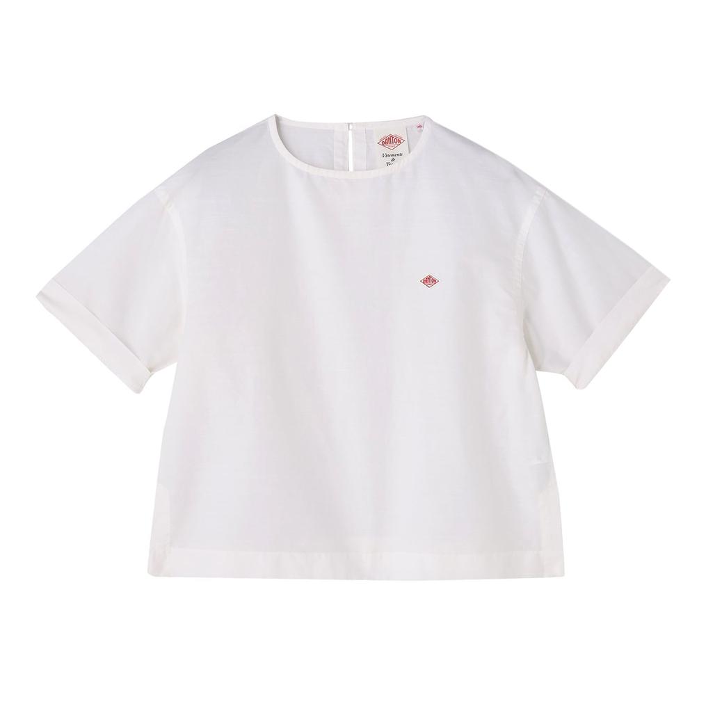  DANTON DANTON W's Cotton Linen Pullover Shirt画像1