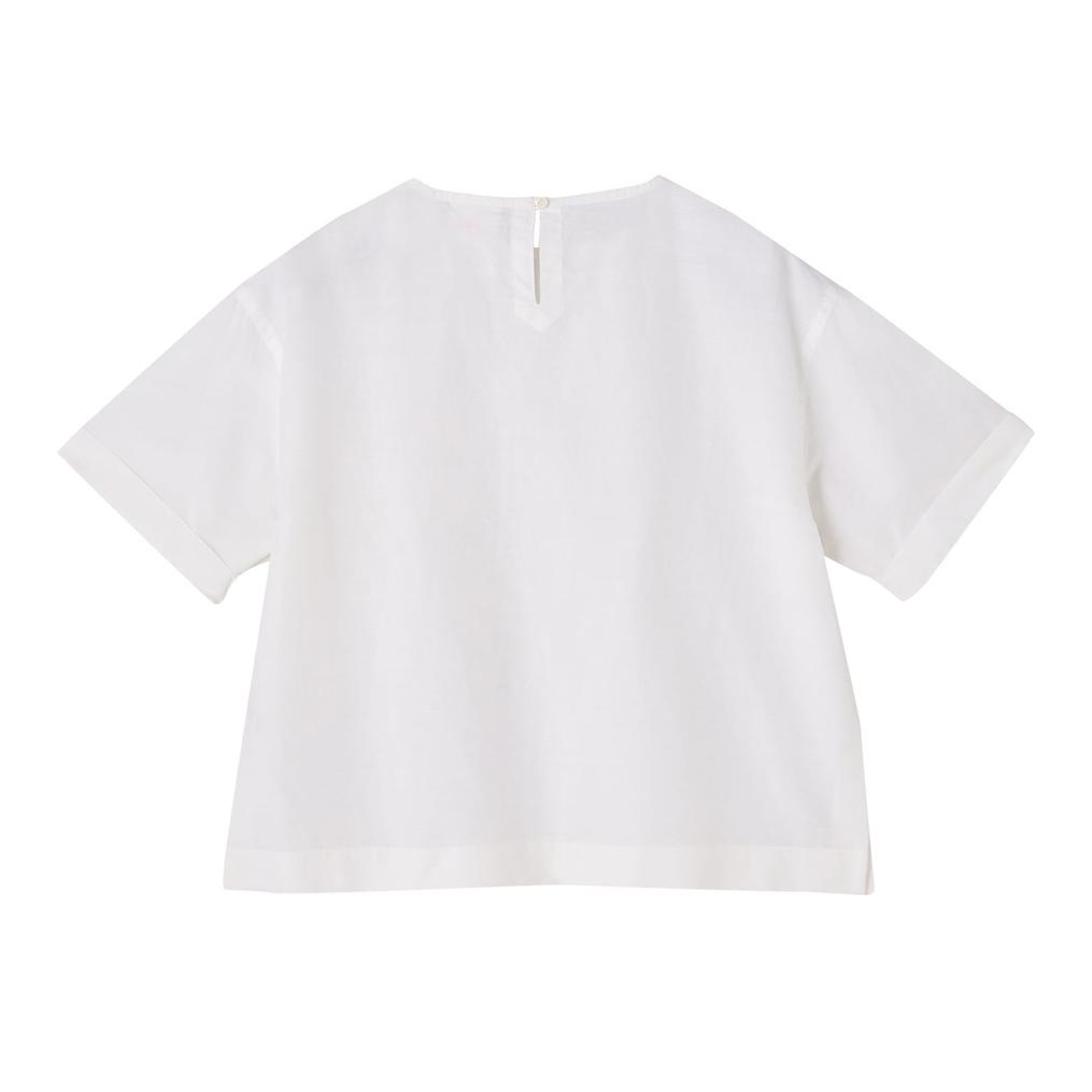  DANTON DANTON W's Cotton Linen Pullover Shirt画像3