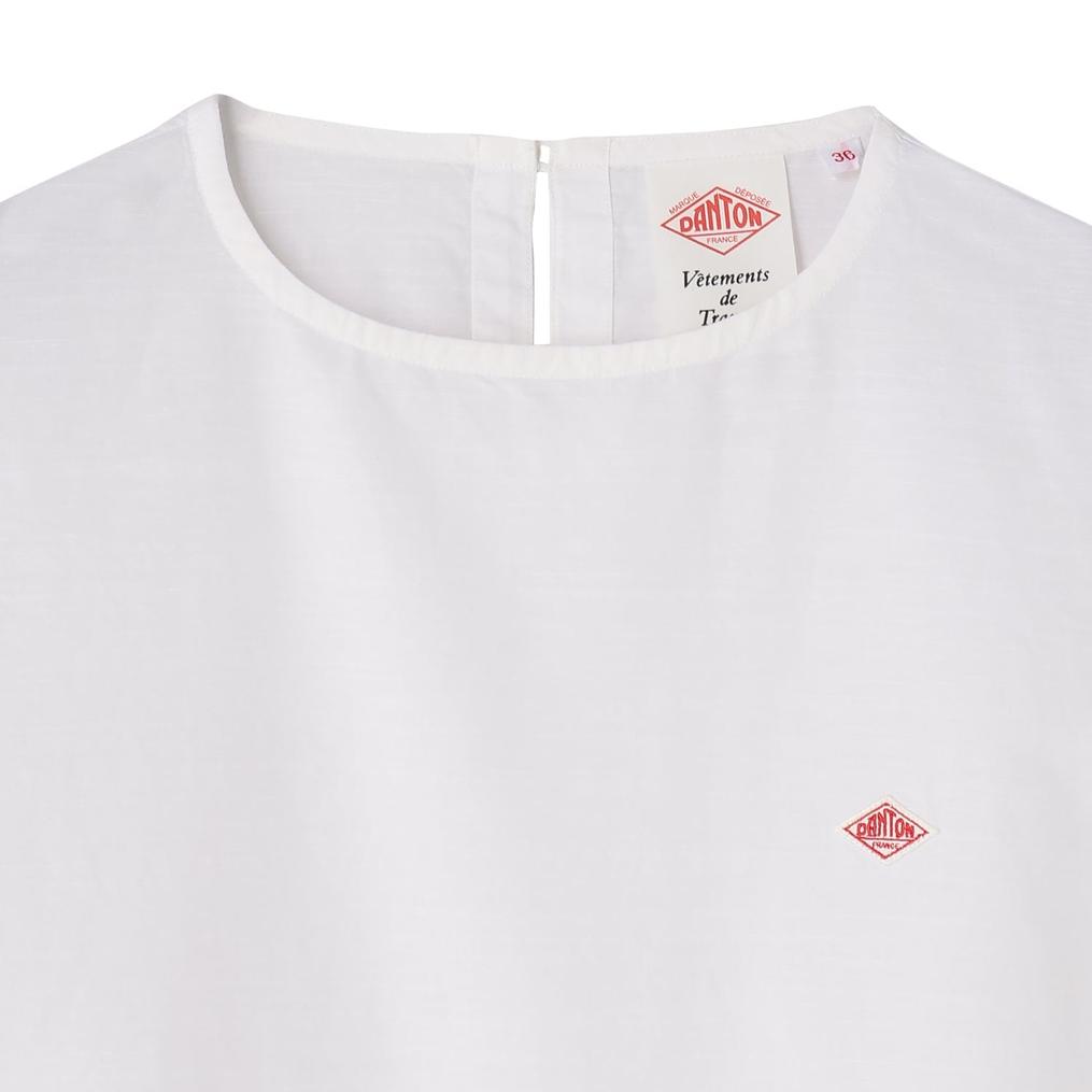  DANTON DANTON W's Cotton Linen Pullover Shirt画像2