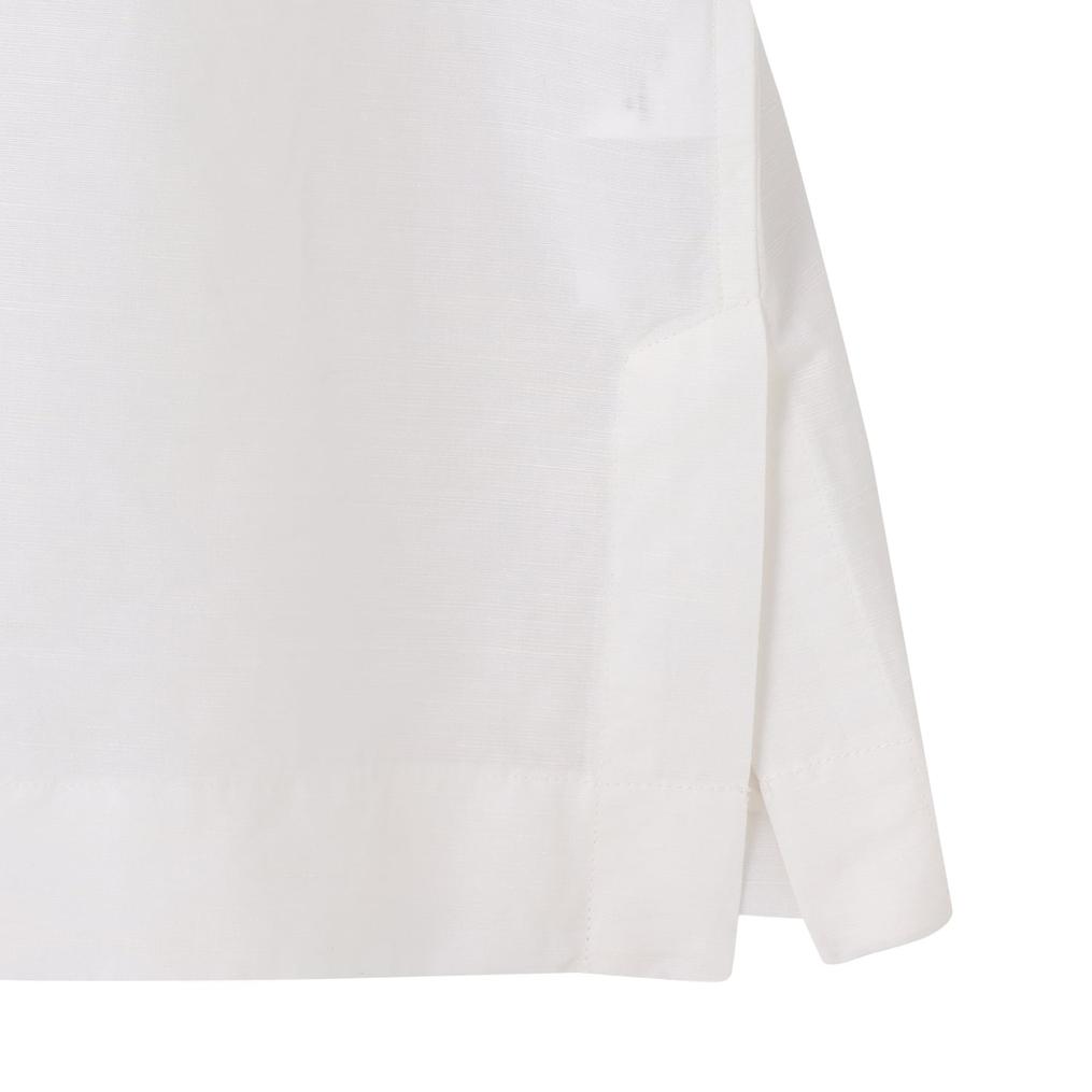  DANTON DANTON W's Cotton Linen Pullover Shirt画像6