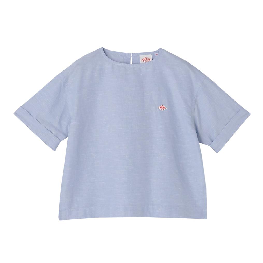 DANTON DANTON W's Cotton Linen Pullover Shirt画像1