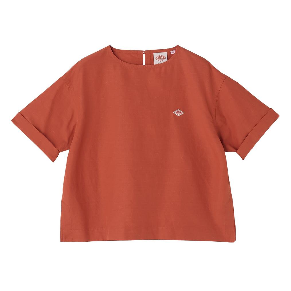 DANTON DANTON W's Cotton Linen Pullover Shirt画像1