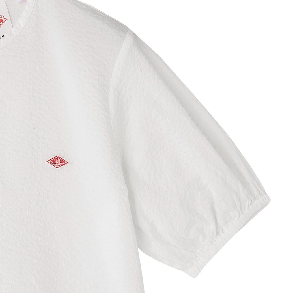  DANTON DANTON W's Wrinkle Pullover Shirt画像4