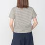 モデル：161㎝ / 着用サイズ：14 Gymphlex GYMPHLEX W's Crew Neck S/S T-Shirt画像3