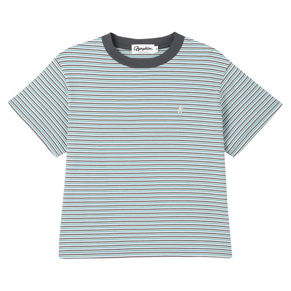  Gymphlex GYMPHLEX W's Crew Neck S/S T-Shirt画像1