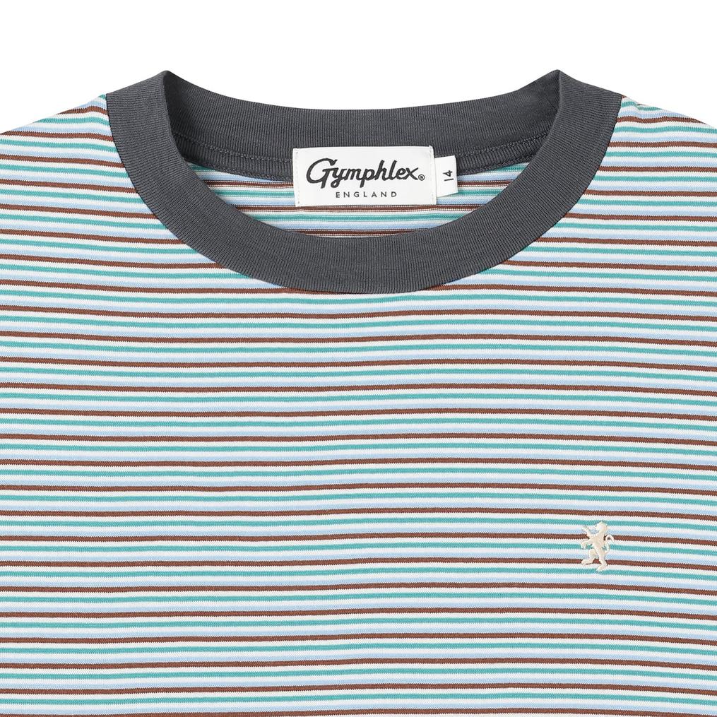  Gymphlex GYMPHLEX W's Crew Neck S/S T-Shirt画像2