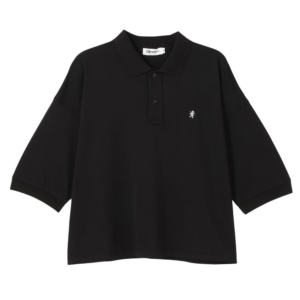  Gymphlex GYMPHLEX W's Polo Collar Dolman Sleeve Shirt画像1