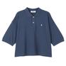  Gymphlex GYMPHLEX W's Polo Collar Dolman Sleeve Shirt画像1