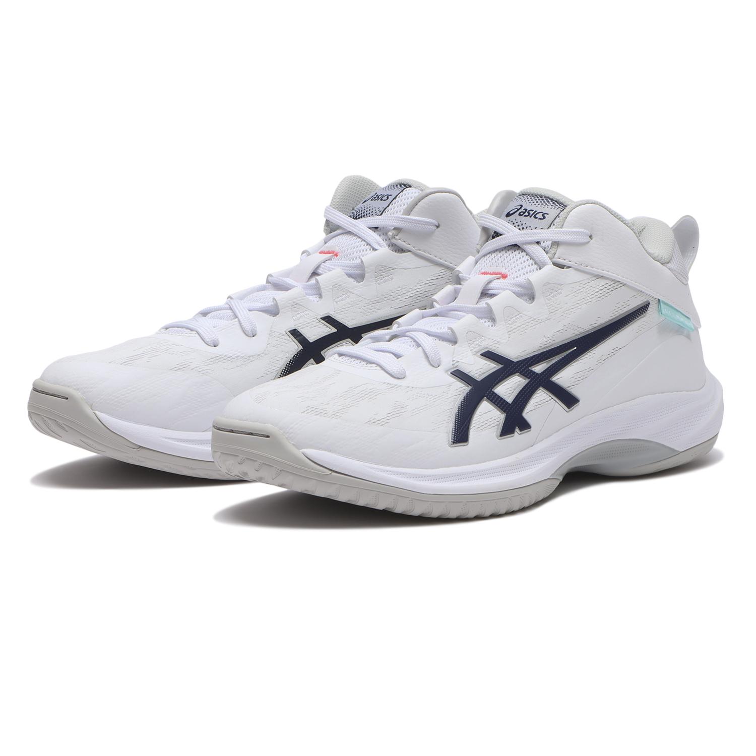 ASICS】 アシックス GELHOOP V17 ゲルフープV17 1063A096.104 WHITE