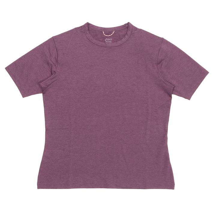 asics�E�F�A W �V���[�g�X���[�u�V���c PURPLE HEATHER