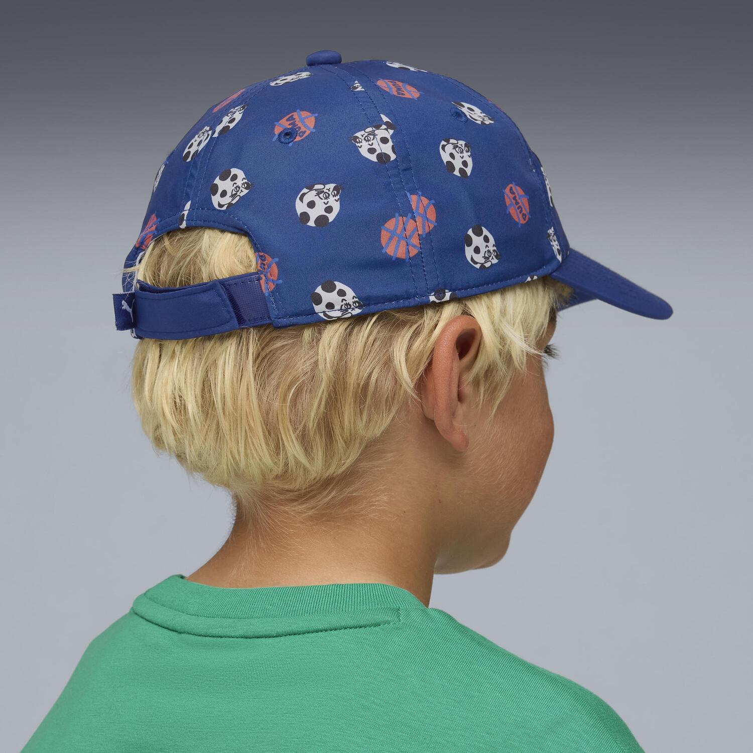 PUMA】 プーマ K ESSENTIALS DAD CAP JR キャップ 026863 01BLU JEWEL