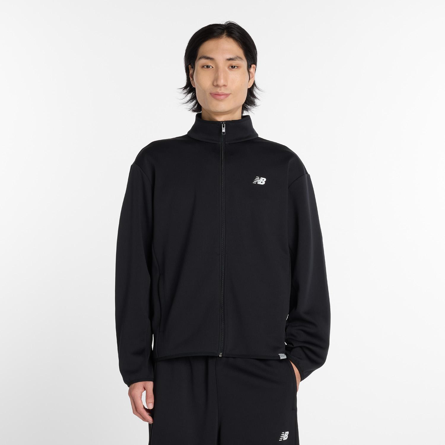 New Balance ジャケット M ブラック New Balance】 ニューバランス M ニットトラックJK ジャケット