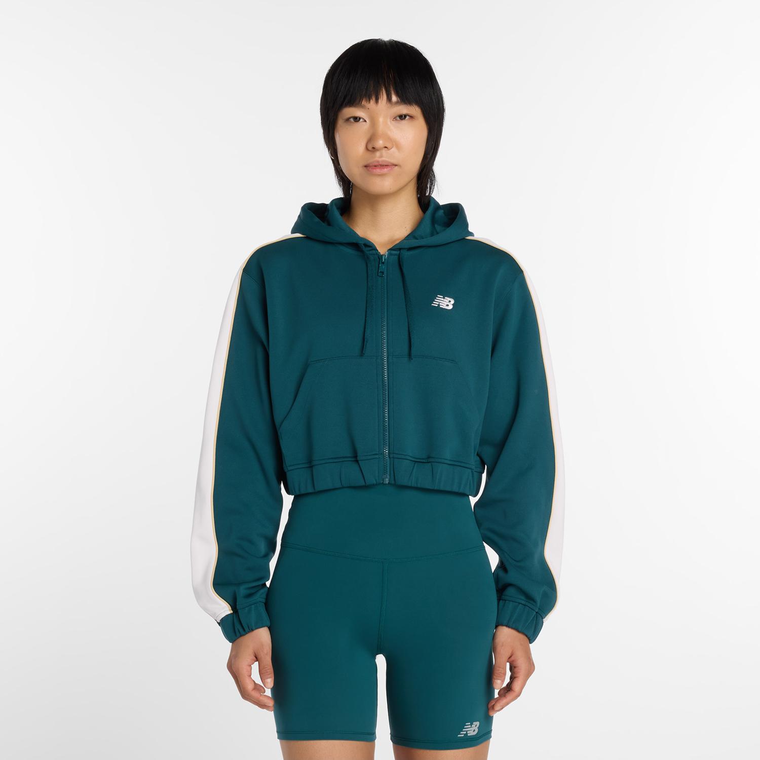 New Balance】 ニューバランス W インターロックフルジップ ジャケット