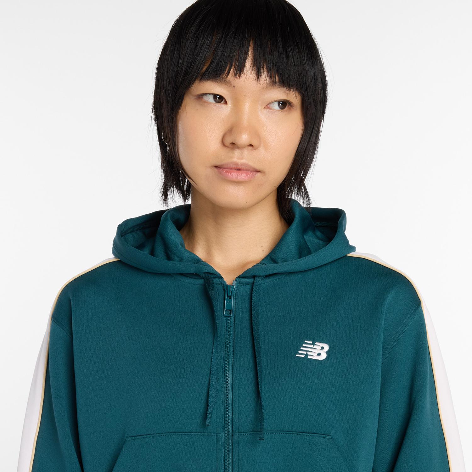 New Balance】 ニューバランス W インターロックフルジップ ジャケット