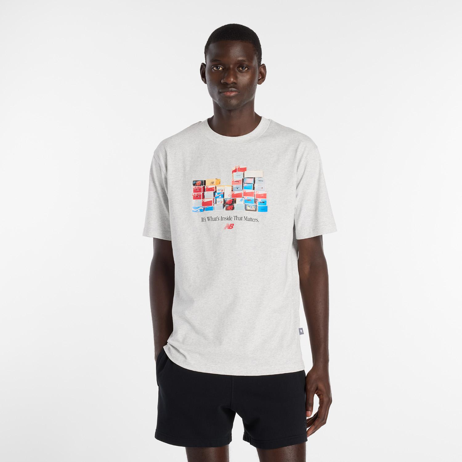 New Balance】 ニューバランス M ボックスT ショートスリーブ