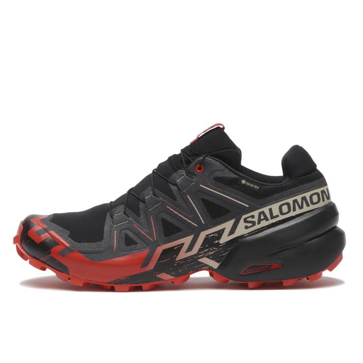 SALOMON �X�s�[�h�N���X6 GTX Black/Fiery Red