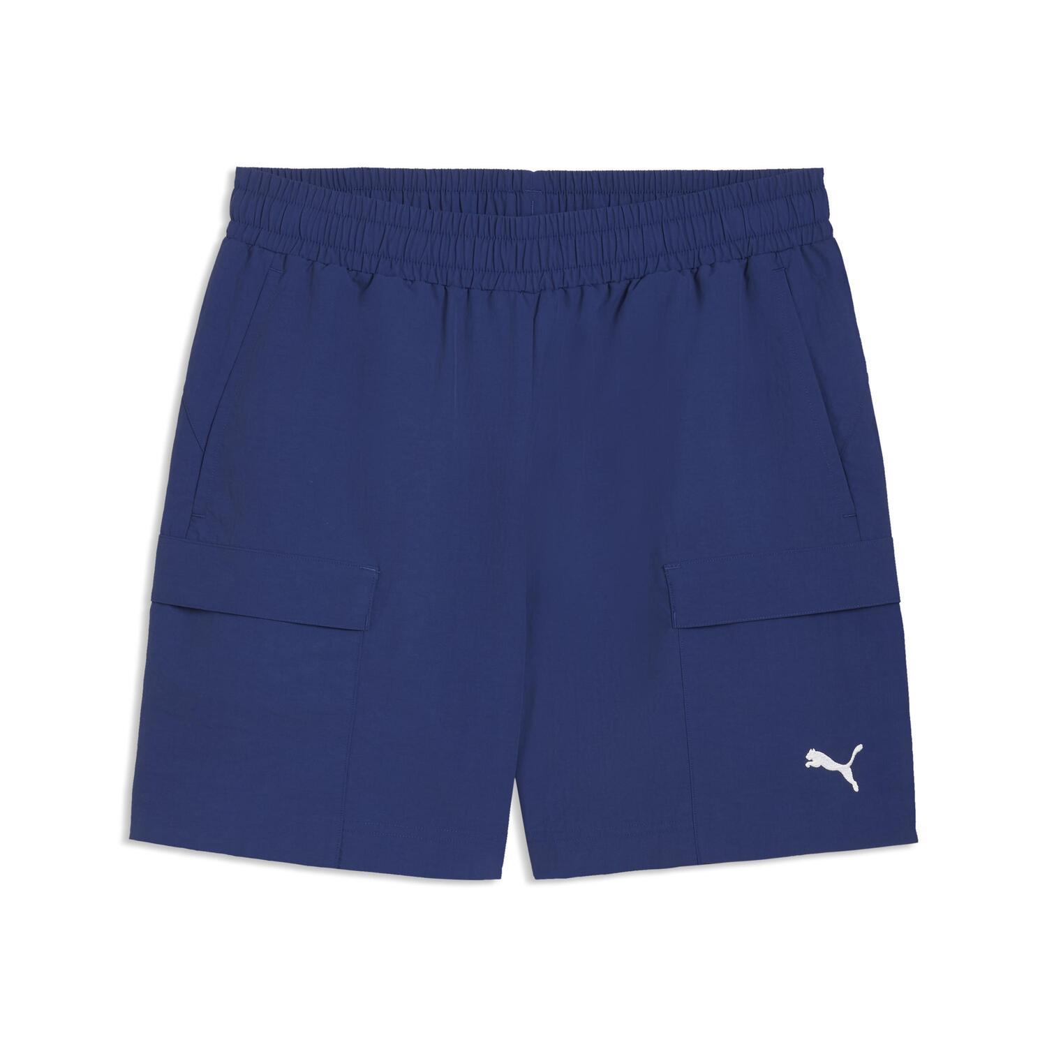 Puma 青 ポロシャツ & ショートパンツ セット PUMA ポロシャツとショートパンツセット ネイビーの通販はau PAY