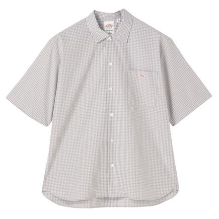 DANTON メンズワーク S/S シャツ