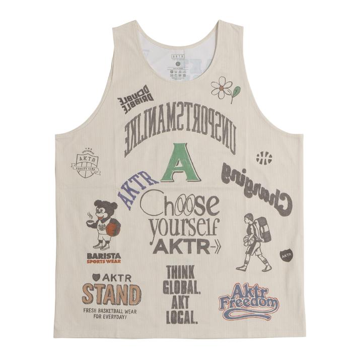 AKTR MEMORIAL TANK WHITE