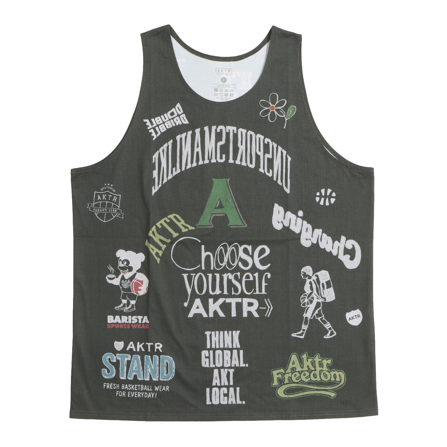 タンクトップ 【AKTR】 アクター MEMORIAL TANK MEMORIAL TANK 126