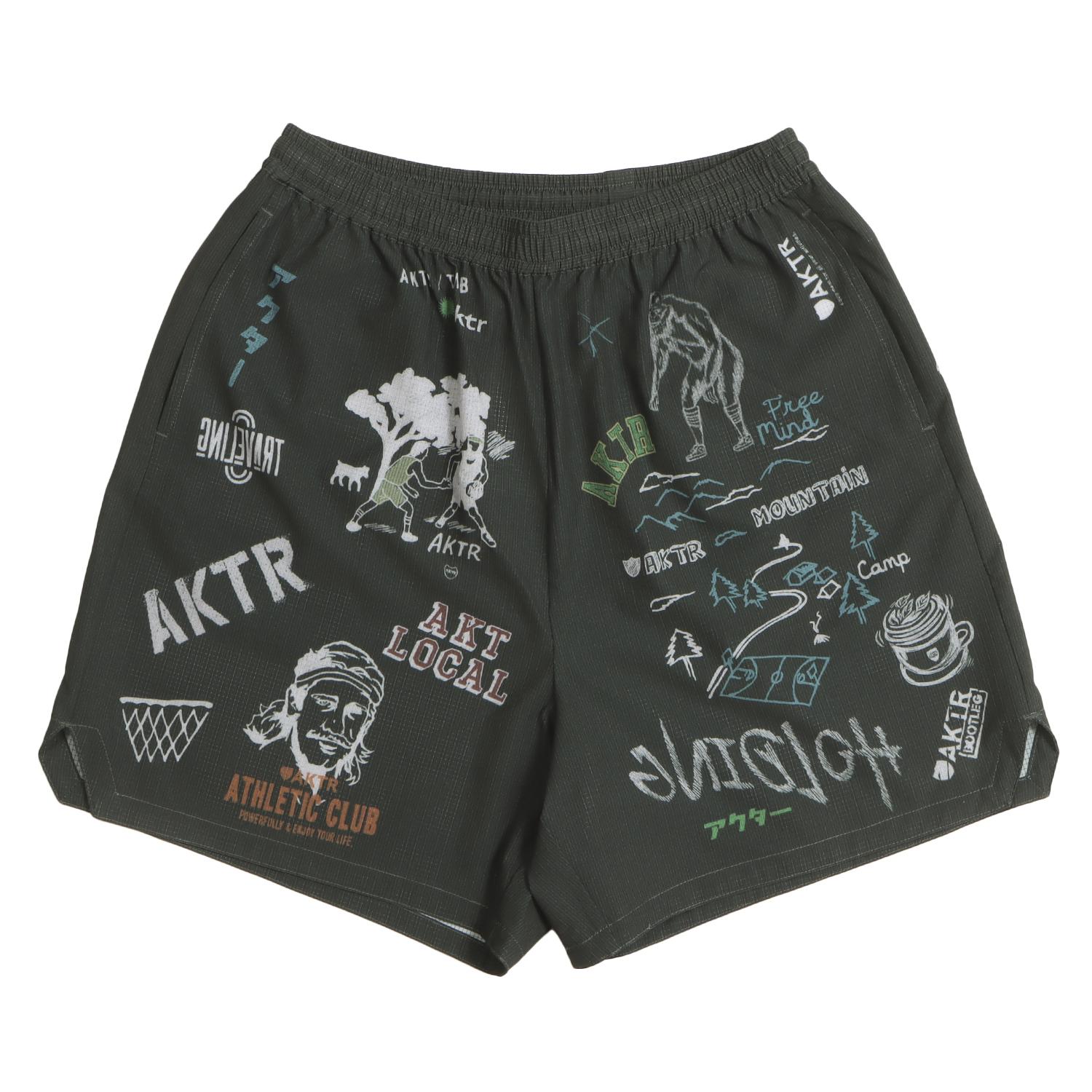 ショートパンツ 【AKTR】 アクター MEMORIAL 5.5-INCH SHRT WD PNTS