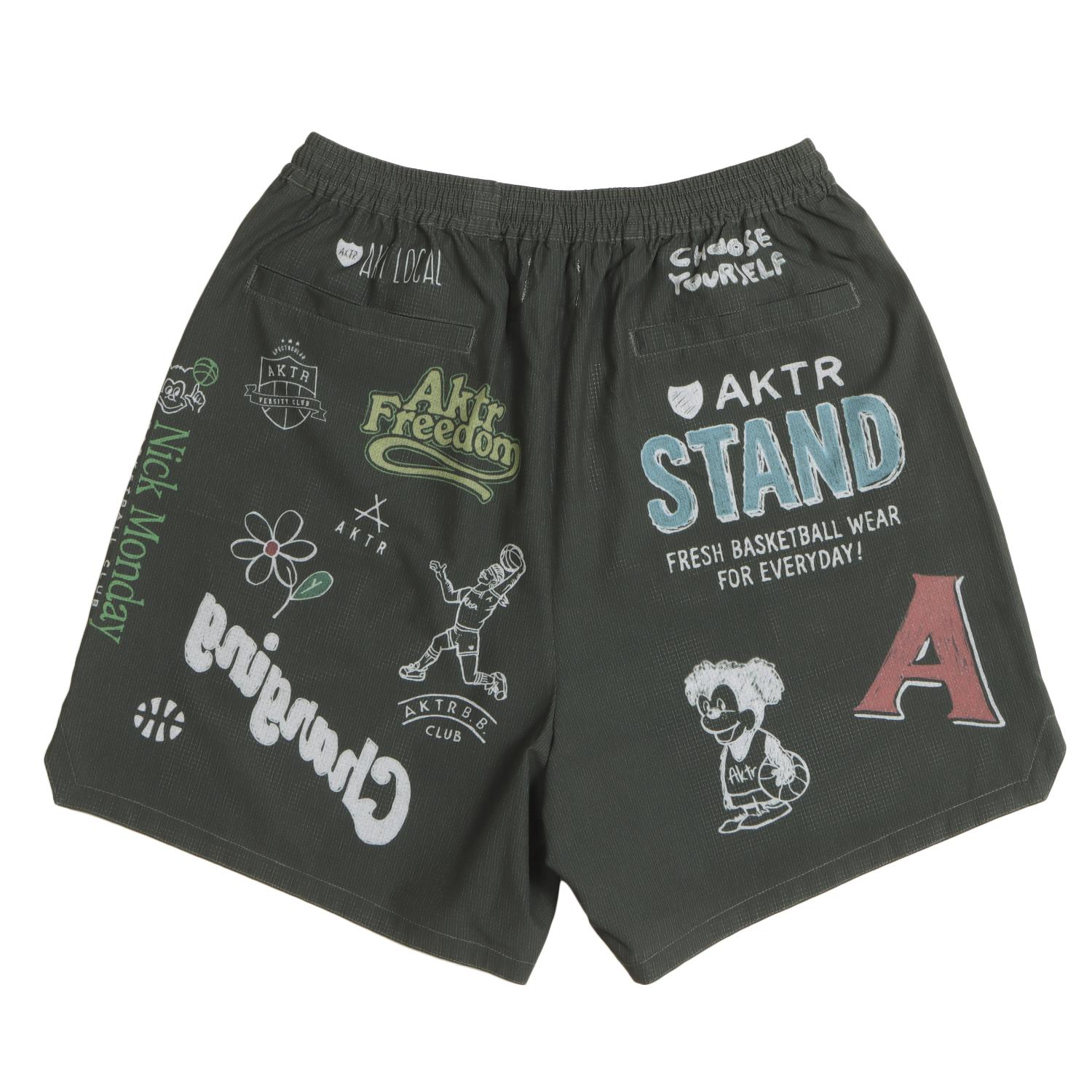 ショートパンツ 【AKTR】 アクター MEMORIAL 5.5-INCH SHRT WD PNTS