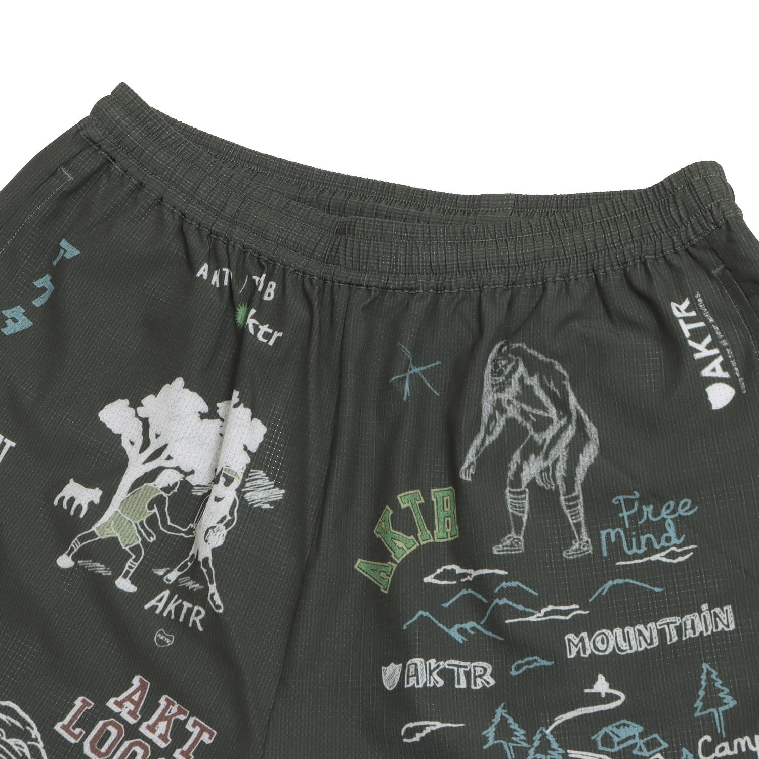 ショートパンツ 【AKTR】 アクター MEMORIAL 5.5-INCH SHRT WD PNTS