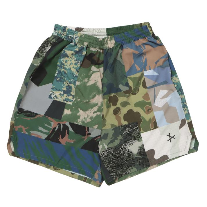 AKTR MIXED CAMO 5.5-INCH SHRTWDPNTS MULTI