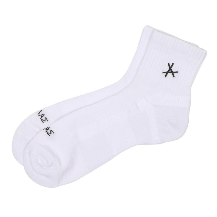 AKTR ATLAS SOCKS "SHORT" WHITE