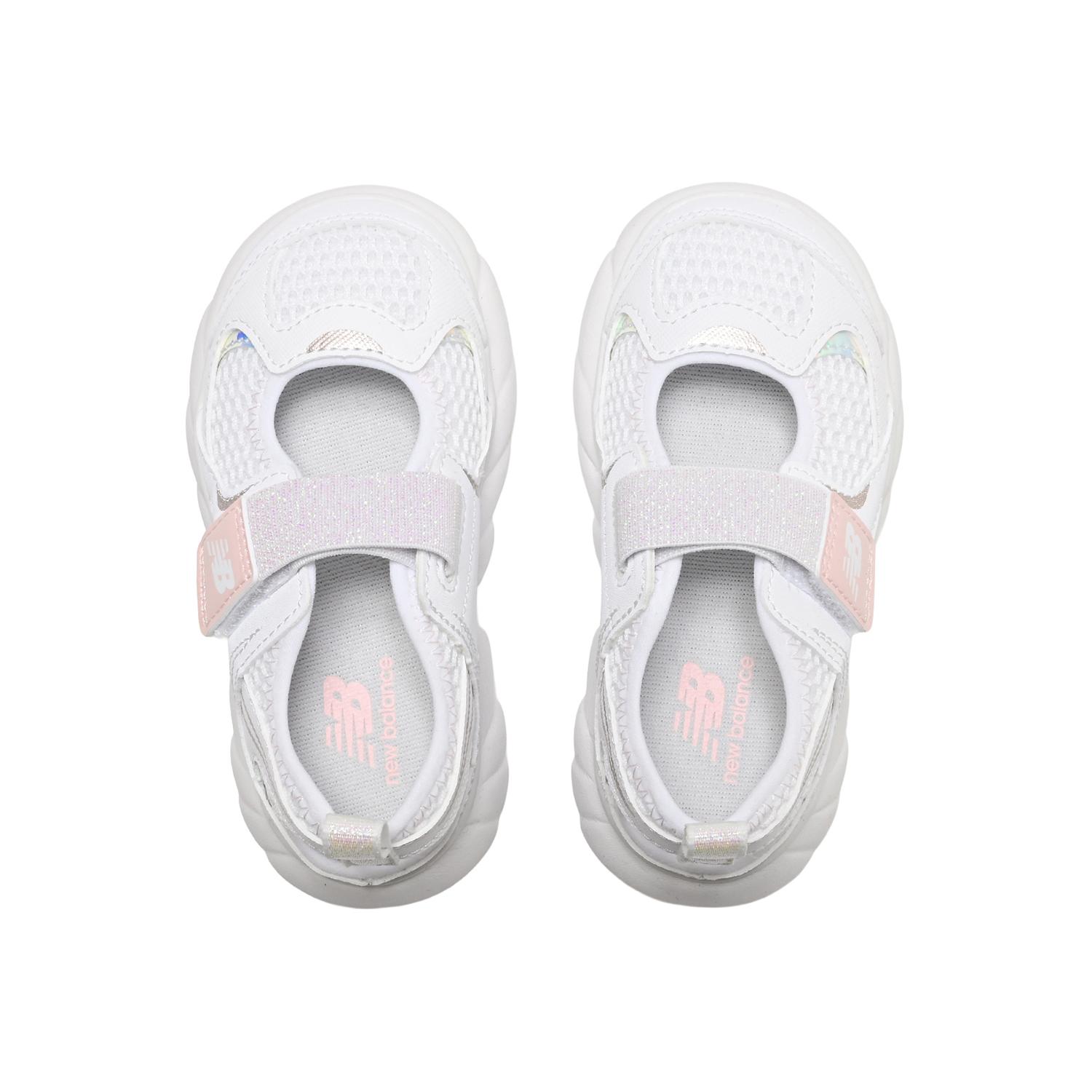 週末限定 ニューバランス I230 キッズ 16cm ホワイト/ピンク サンダル キッズ 【NEW BALANCE】 ニューバランス 14-16 I230 1PE(W) I230 I230