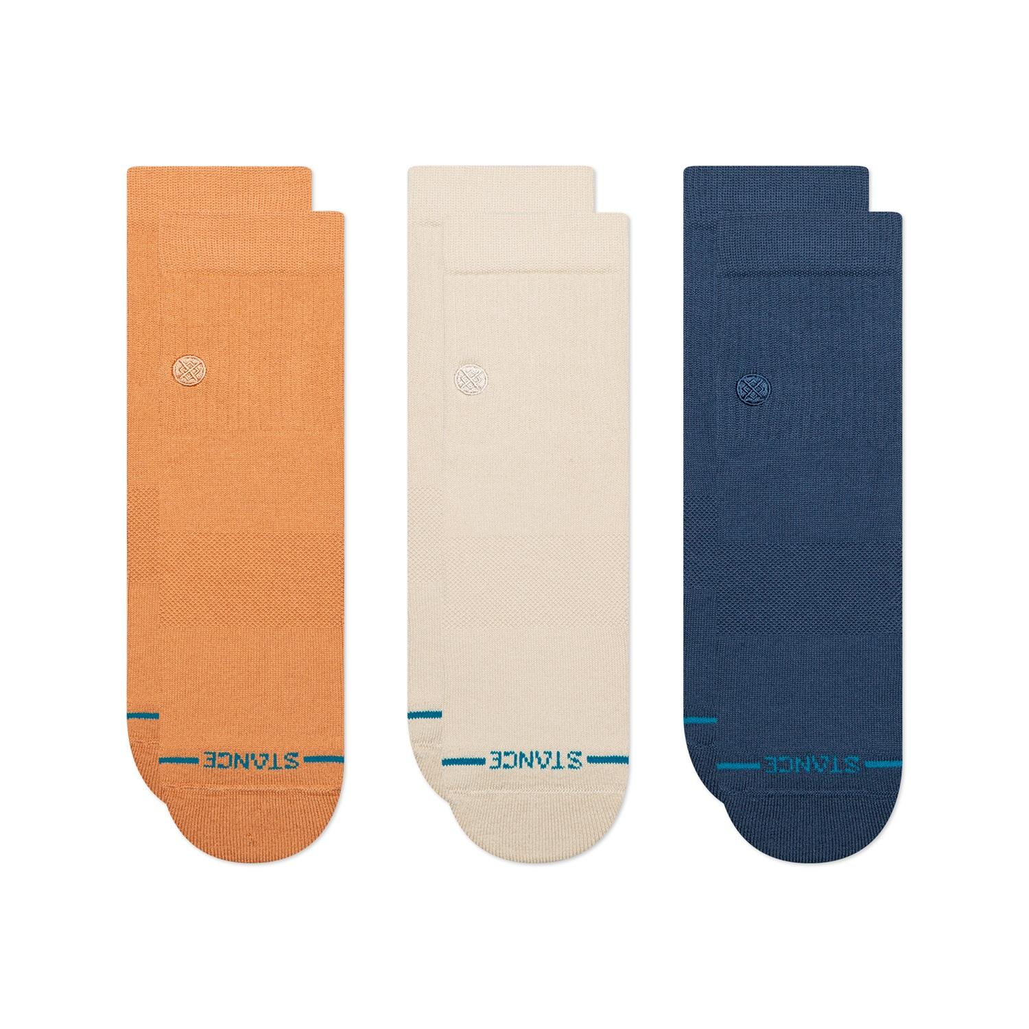  STANCE SOCKS ICON QUARTER 3 PACK画像1