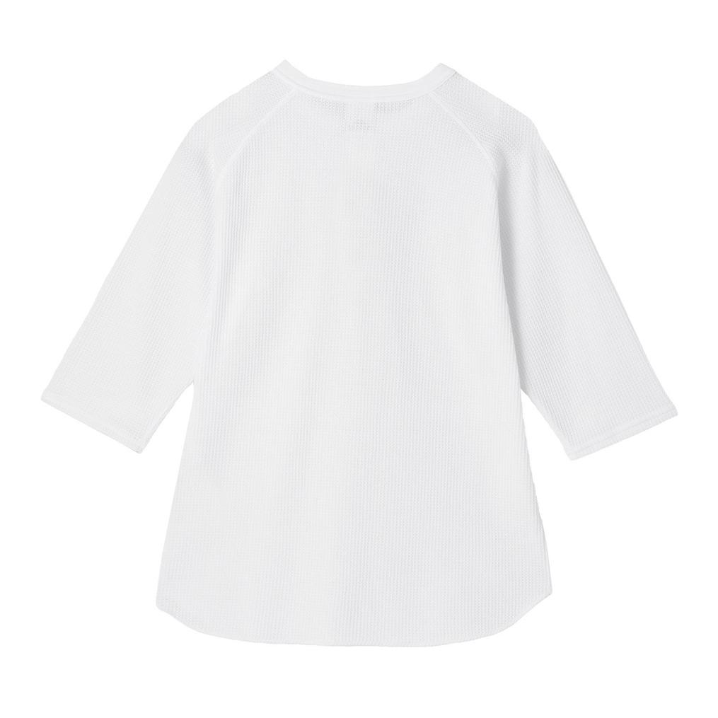  JEMORGAN JEMORGAN CVC Waffle Raglan 3/4 Henly Neck Tee画像3
