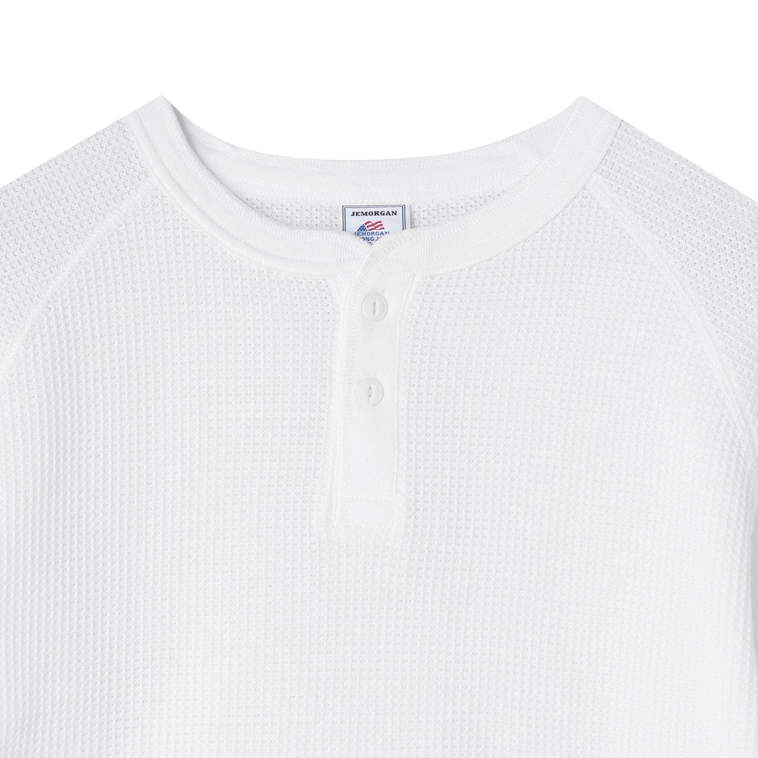 JEMORGAN JEMORGAN CVC Waffle Raglan 3/4 Henly Neck Tee｜OSHMAN'S